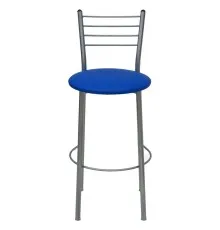 Барный стул Примтекс плюс барный 1022 Hoker alum S-5132 Blue (1022 HOKER alum S-5132)