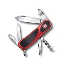 Ніж Victorinox Evolution Grip черный / красный (2.3803.C)