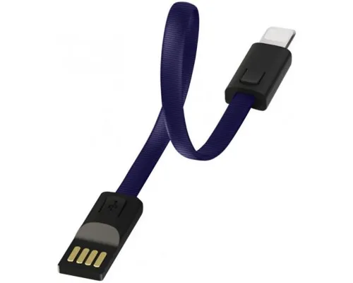 Дата кабель USB 2.0 AM to Lightning 0.22m blue ColorWay (CW-CBUL021-BL)