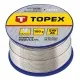 Припій для пайки Topex оловяний 60%Sn, дрiт 0.7 мм,100 г (44E512)