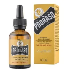 Масло для ухода за бородой Proraso Wood & Spice 30 мл (8004395001668)