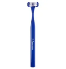 Зубная щетка Dr. Barman's Superbrush Compact Трехсторонняя Мягкая Синяя (7032572876328-dark-blue)