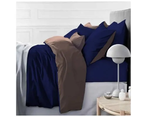 Постільна білизна MirSon King Size Сатин Premium 0211+4052 Azure 220х240 (2200001169623)