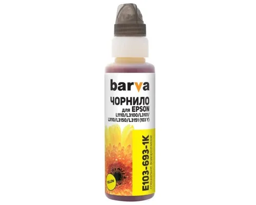 Чорнило Barva Epson 115 100 мл, Y OneKey (1K) (E115-869-1K)