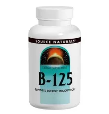 Витамин Source Naturals Комплекс Витаминов Группы B 125мг, 60 таблеток (SN0425)