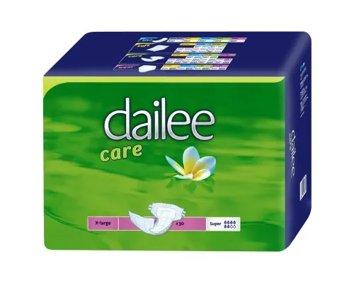 Підгузки для дорослих Dailee Care дихаючі Super Extra Large 30шт (8595611621864)