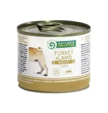 Консервы для собак Nature's Protection Adult Light Turkey&Lamb 200 г (KIK24519)
