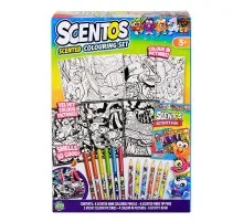 Набор для творчества Scentos Ароматный Забавные Раскраски (маркеры, карандаши, раскраски) (42558)
