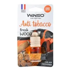Ароматизатор для автомобиля WINSO Fresh Wood Anti Tobacco 4,5мл (530290)