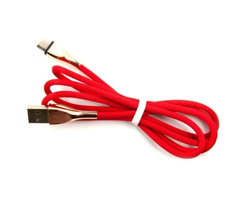 Дата кабель USB 2.0 AM to Type-C 1.0m red Dengos (NTK-TC-SET-RED)