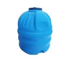 Ємність для води Пласт Бак вертикальна харчова 750 л синя видувна (6254)