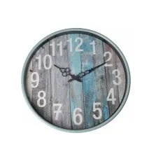 Настінний годинник Optima Retro пластиковий, колір дерева (O52107)