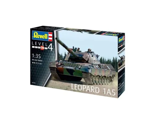 Збірна модель Revell Танк Leopard 1A5 рівень 4, 1:35 (RVL-03320)