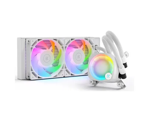 Система водяного охлаждения Ekwb EK-Nucleus AIO CR240 Lux D-RGB - White (3831109897843)