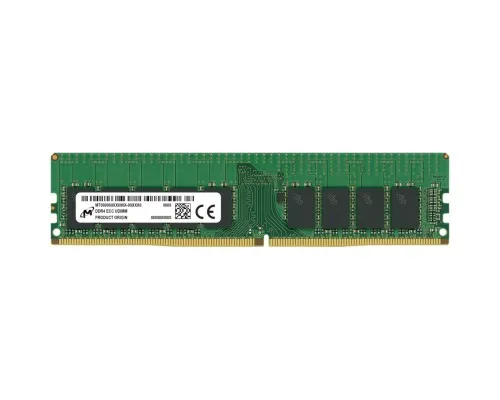 Модуль памяті для сервера Micron DDR4 ECC UDIMM 16GB 1Rx8 3200 CL22 (16Gbit) (Single Pack) (MTA9ASF2G72AZ-3G2R)