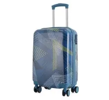 Валіза Semi Line Pattern 20" S Blue (T5652-1)