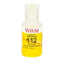 Чорнило WWM Epson L11160/6490 №112 140г Yellow pigmented (E112YP)