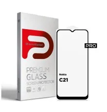 Скло захисне Armorstandart Pro Nokia C21 Black (ARM70431)