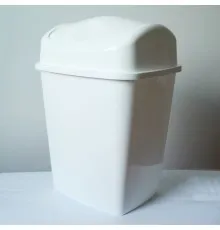 Контейнер для сміття ММ Пласт Білий 14 л (ММ 14/білий)