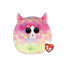 Мягкая игрушка Ty SQUISH-A-BOOS Розовый котенок CAT 40 см (39336)