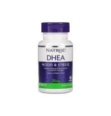 Вітамінно-мінеральний комплекс Natrol Дегидроэпиандростерон, 25 мг, DHEA, 90 таблеток (NTL-00597)