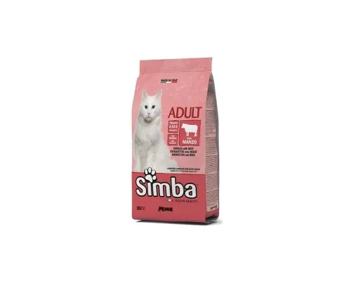 Сухой корм для кошек Simba Cat говядина 5 кг (8009470156020)