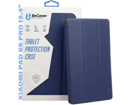 Чохол до планшета BeCover Smart Case Xiaomi Pad 6S Pro 12.4" Deep Blue (711084)