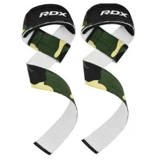 Кистевые лямки RDX W1 Gym Single Strap Camo Green Plus (WAN-W1CGN+)