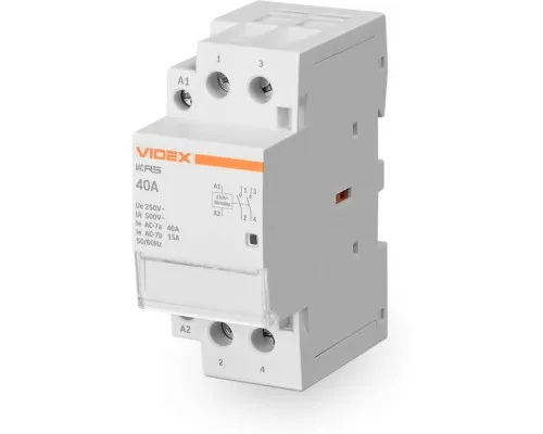 Контактор Videx 2п 40А 2НВ VF-RS-MC2O-40 RESIST