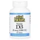 Витамин Natural Factors Витамин D3, 1000 МЕ, Vitamin D3, 90 таблеток (NFS-01050)