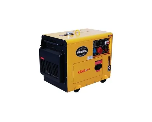 Генератор KAMA KDK7500SC3, 230/400V, 50Hz, 5.5kW, 6.9KVA, 14.5л (KDK7500SC3)