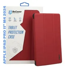 Чехол для планшета BeCover Smart Case Apple iPad Pro 11" M4 2024 Red Wine (711628)