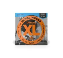 Струни для гітари D'Addario XL Nickel Wound Jazz Medium (13-56) (EJ22)