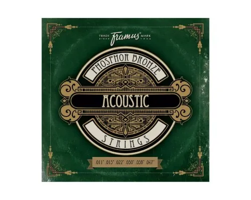 Струни для гітари Framus Phosphor Bronze Light (11-47) (47200 L)