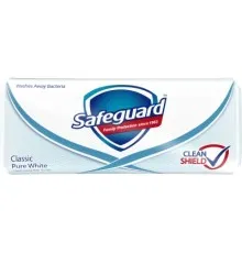 Твердое мыло Safeguard Ослепительно Белое 90 г (5000174349672)