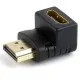 Перехідник HDMI M to HDMI F Cablexpert (A-HDMI90-FML)
