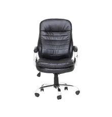 Офисное кресло Richman Валенсия В хром к/з чорний (ADD0000018)