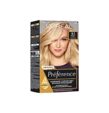 Краска для волос L'Oreal Paris Preference 9.1 - Очень светло-русый пепельный (3600520248837)