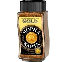 Кава ЧОРНА КАРТА розчинна 190г "Gold" (ck.51156)