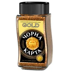 Кофе ЧОРНА КАРТА растворимая 190г "Gold" (ck.51156)