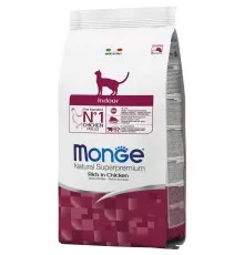 Сухий корм для кішок Monge Cat Indoor зі смаком курки та рису 400 г (8009470005104)