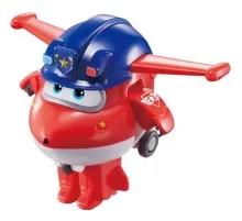 Трансформер Super Wings Transform-a-Bots Police Jett, Джетт полицейский (EU730031)