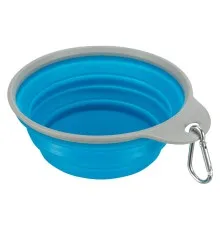 Посуд для собак Trixie Миска силіконова складна 1 л/18 см (кольори в асортименті) (4011905250182)