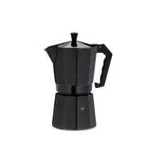 Гейзерная кофеварка Kela Italia 450 мл 9 Cap Black (10555)