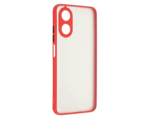 Чохол до мобільного телефона Armorstandart Frosted Matte OPPO A17 4G/A17k 4G Red (ARM66728)