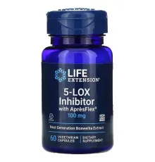 Трави Life Extension Інгібітор 5-LOX, Екстракт босвелії, 100 мг, 5-LOX Inhibitor with ApresFle (LEX-16396)