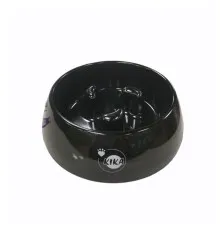 Посуда для собак KIKA Миска для медленного питания L черная (SDML990053BLJ)