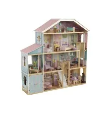Игровой набор KidKraft Кукольный домик Grand View Mansion Dollhouse с системой легкой уборки EZ Kraft Assembly (65954)