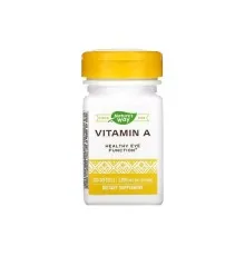 Витамин Nature's Way Витамин А, 3000 мкг, Vitamin A, 100 желатиновых капсул (NWY-40110)