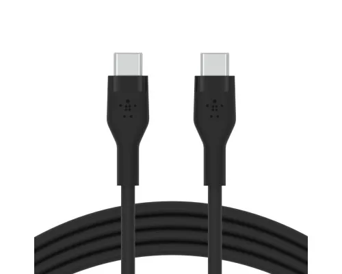 Дата кабель USB-C to USB-C 2.0m 60W Belkin (CAB009BT2MBK)